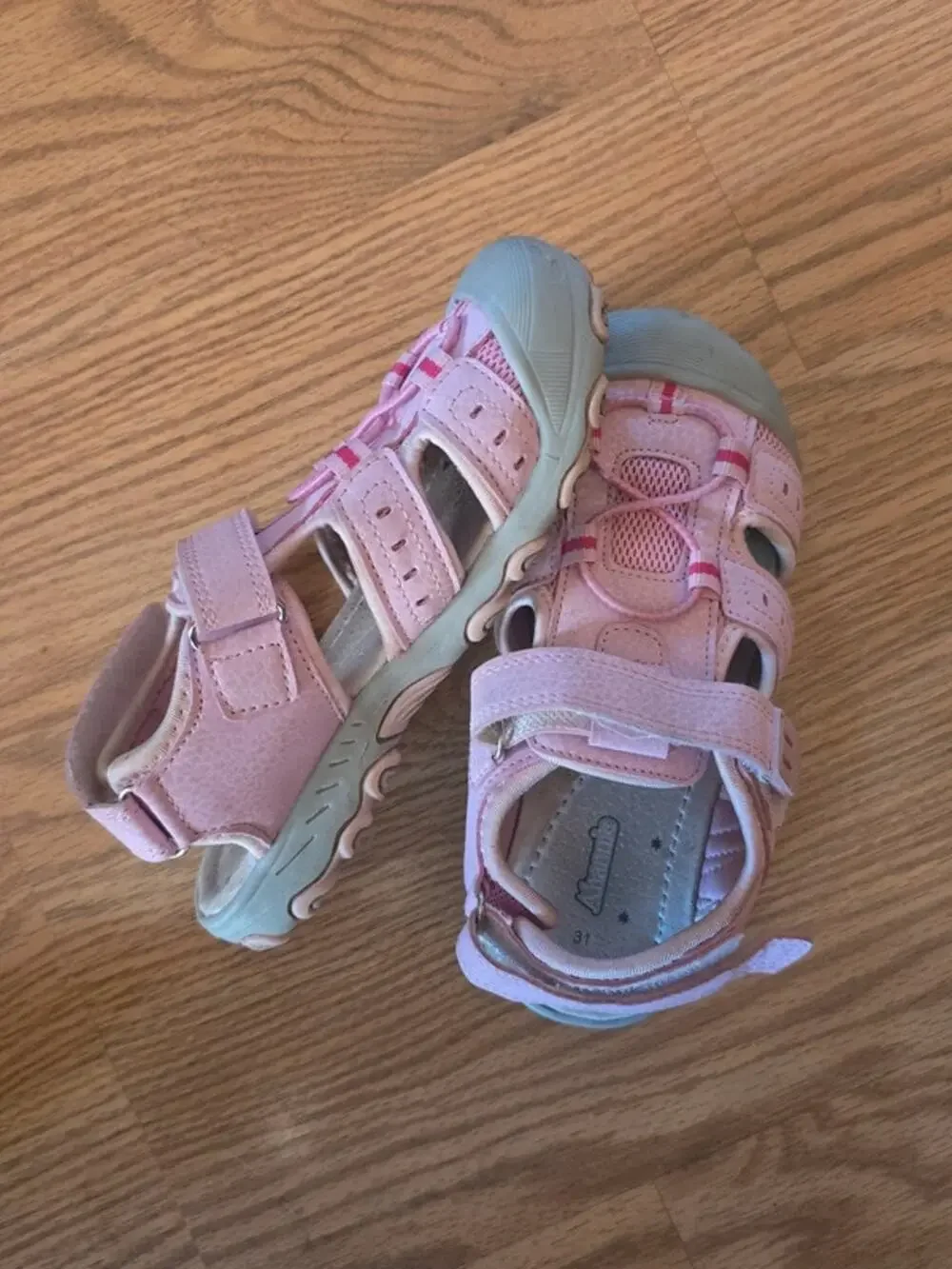 Sandal for kids closed Toe with protective wide toe size 12